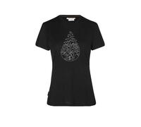 ICEBREAKER Damen Funktionshirt Hike Path 150 Tech Lite schwarz | S