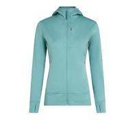 Icebreaker Damen Hoodie Icebreaker Merino 260 Quantum IV LS Zip Hoodie Hydro XL