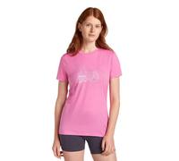 Icebreaker Damen Merino 150 Tech Lite Kurzarm-T-Shirt Van Camp