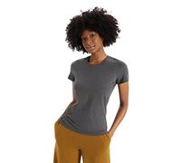 Icebreaker - Damen Natural Blend Central Classic Kurzarm-T-Shirt - für Alltag, Fitnessstudio und Training - Monsoon, XL