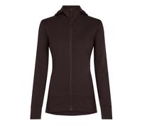 Icebreaker 260 Quantum Iv Full Zip Sweatshirt Braun M Frau