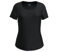 Icebreaker Damen Merino 125 Cool-lite™ Sphere III Scoop T-Shirt (Schwarz, Gr.: S)