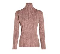 Icebreaker Damen T-Shirt Icebreaker Merino 260 Vertex LS Half Zip Delta AOP Summit/Blush/J XL