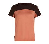 Icebreaker Damen T-Shirt Icebreaker Merino Cool-Lite Sphere III SS Te Colour Cedar Wood/Bittersweet/Cb S