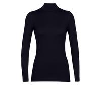 Icebreaker Damen T-Shirt Icebreaker W 260 Tech LS Turtleneck Midnight M