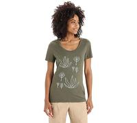 Icebreaker Damen Tech Lite II T-Shirt, Loden, M