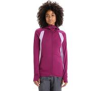 Icebreaker Damen ZoneKnit Fleecejacke lila S