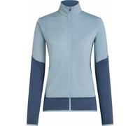 Icebreaker - Fleecejacke aus Merinowolle - Damen / Frau - W Merino Blend 300 RealFleece™ Descender LS Zip - W Merino Blend 300 RealFleece™ Blau S