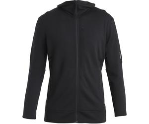 Icebreaker - Fleecejacke aus Merinowolle - Herren - M Merino 260 Quantum LS Zip Hoodie - M Merino 260 Quantum LS Zip Hoodie Black für schwarz S