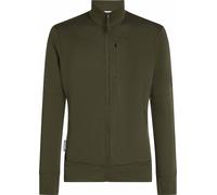 Icebreaker - Fleecejacke aus Merinowolle - Herren - M Merino 260 Quantum LS Zip - M Merino 260 Quantum LS Zip Dk Loden für Herren aus Khaki L