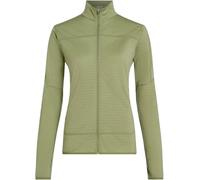 Icebreaker - Fleecejacke aus Merinowolle - Herren - M Merino Blend 300 RealFleece™ Descender LS Zip - M Merino Blend 300 RealFleece™ Grün M