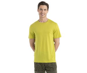 Icebreaker Funktions-Tshirt Sphere II SS - Merinowolle, Cool-Lite - feuchtigkeitsregulierend - lime/gelb Herren, Größe L