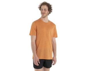 Icebreaker Funktions-Tshirt Sphere II SS - Merinowolle, Cool-Lite - feuchtigkeitsregulierend - orange Herren, Größe M