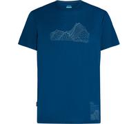Icebreaker - Merino 125 Cool-Lite Sphere S/S Tee Beta - Funktionsshirt, Gr. L, blau (Atlantis)