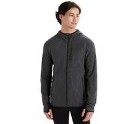 ICEBREAKER Herren Fleecejacke "Descender" Slim Fit (104854) L JET HTHR/BLACK