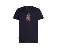 ICEBREAKER Herren Funktionsshirt Bear Tour 150 Tech dunkelblau | S