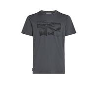ICEBREAKER Herren Funktionsshirt Journey 150 Tech grau | M