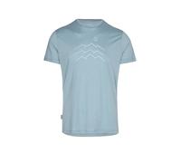 Icebreaker - Merino 125 Cool-Lite Sphere S/S Across - Merinoshirt, Gr. M, grau (FlintBlue)