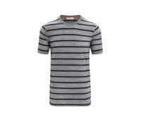ICEBREAKER Herren Funktionsshirt Wave Stripe dunkelblau | S