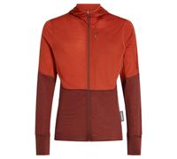 Icebreaker Herren Hoodie Icebreaker Merino Blend 200 RealFleece™ Descender LS Zip Hoodie Agate/Port/Cb M