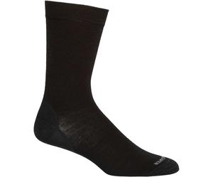 Icebreaker Herren Lifestyle Fine Gauge Crew Socken (Größe 36 , schwarz)