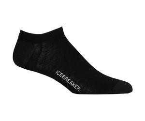 Icebreaker Herren Lifestyle Fine Gauge No Show Socken (Größe 47 , schwarz)