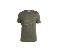 Icebreaker Herren Merino 150 Tech Lite III Funktions T-Shirt grün XL