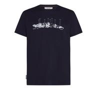 Icebreaker Merino 150 Tech Lite The Peaks T-Shirt Herren Midnight Navy XL