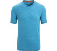 Icebreaker - Sphere II S/S Tee - Merinoshirt, Gr. L, blau (GeoBlueHeather)