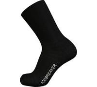 Socken Icebreaker Lifestyle Light Crew Black Herren-Schuhgröße 42 - 44