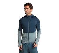Merinomix 200 Realfleece Descender Zip-Hoodie Herren Abyss/Blue Ash-L Dunkelblau