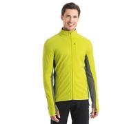 ICEBREAKER Herren Sweatshirts lg.Arm He/Uni M Merino Descender LS Zip (104853) L Grün