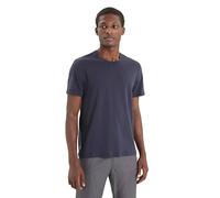 Icebreaker - Herren T- Shirt Natural Blend Zentral Klassisch Slim Fit - Für Alltag, Fitness & Training - Midnight Navy, XL