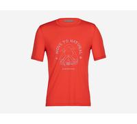 Icebreaker Herren T-Shirt Tech Lite II LAVA XL