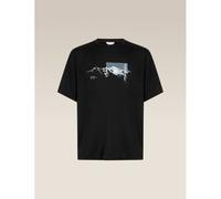 Icebreaker 150 Tech Lite Pure Altitude Short Sleeve T-shirt Schwarz 2XL Mann