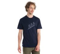 ICEBREAKER Herren T-Shirts/Tanks ku.Arm He/Uni M Merino 150 Tech Lite II SS Tee Natural Sk (0A56RE) M Blau