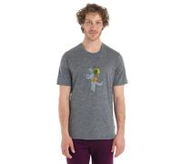 ICEBREAKER Herren T-Shirts/Tanks ku.Arm He/Uni M Merino 150 Tech Lite II SS Tee Tech Head (0A56RC) L Grau