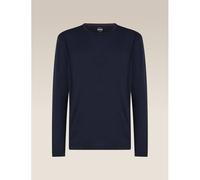 ICEBREAKER Herren T-Shirts/Tanks ku.Arm He/Uni Mer 150 Lodge LS Tee (0A57KB) L Blau