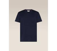 ICEBREAKER Herren T-Shirts/Tanks ku.Arm He/Uni Mer 150 Lodge SS Tee (0A57K9) M Blau