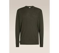 ICEBREAKER Herren T-Shirts/Tanks ku.Arm He/Uni Mer 150 Tech Lite LS Relaxed Tee (0A57JS) L Grün