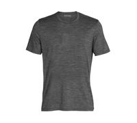 Icebreaker Merino Tech Lite II T-Shirt Herren / SS Tee Men, Größe S, Gritstone Heather/Grau
