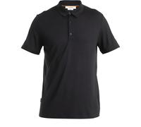 Icebreaker Merino 150 Tech Lite Poloshirt pechschwarz - XL