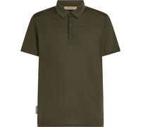 Icebreaker Merino 150 Tech Lite Kurzarm-poloshirt 2XL Dark Loden