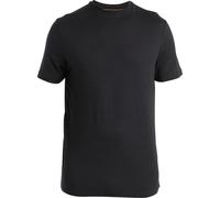 Icebreaker Merino Tech Lite III T-Shirt Herren - Leicht, Warm, Schnelltrocknend für Reisen, Outdoor und Abenteuer, Größe L, Schwarz