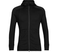 Icebreaker Herren ZoneKnit Hoodie Jacke (Größe M, schwarz)