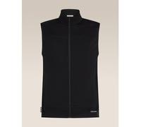 ICEBREAKER Icebreaker Herren Sweatshirts lg.Arm He/Uni Men Merino Blend 300 RealFleece De (11007647) M Schwarz01113