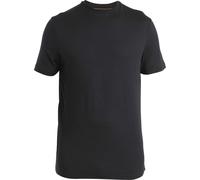 Icebreaker T‑Shirt Merino 150 Tech Lite III – 100% Merinowolle – Herren, Schwarz, Größe XL