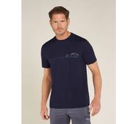 ICEBREAKER M Mer 150 Tech Lite SS T Sing Li Cmp Herren | MIDNIGHT NAVY | XXL