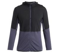 Icebreaker M Mer 200 Realfleece Descender - Fleecejacke - Herren Black/Grey XL