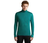 Icebreaker M Mer 200 Realfleece Descender Long Sleeve Half tidal teal (IB0LG) L